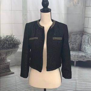 NWT Forever 21 Jacket/3Q Black/Black